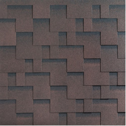 Гибкая черепица Katepal Rocky (спелый каштан) 3м.кв. Гибкая черепица Katepal Rocky (спелый каштан) 3м.кв.